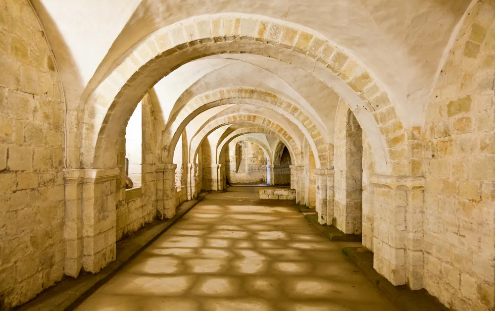Lime mortar use in old building