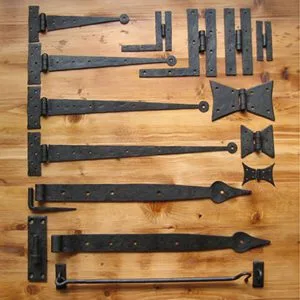 Hand forged ironmongery